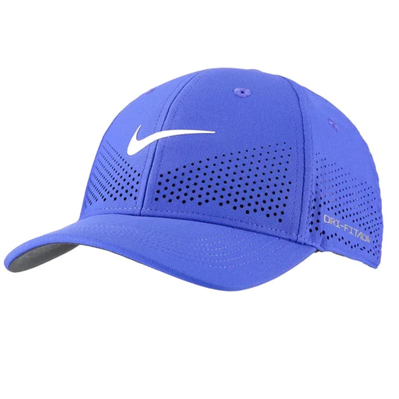 Nike Dri-FIT Advantage Club Swoosh Cap (Comet Blue)