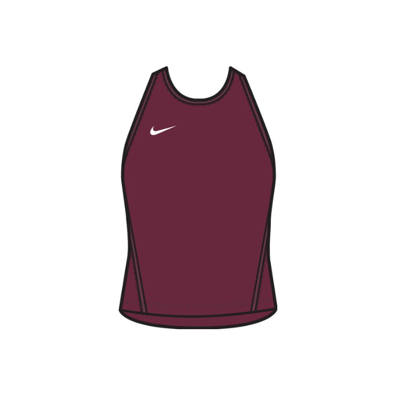 Nike Court Team Dri-FIT Victory Tank (W) (Maroon)