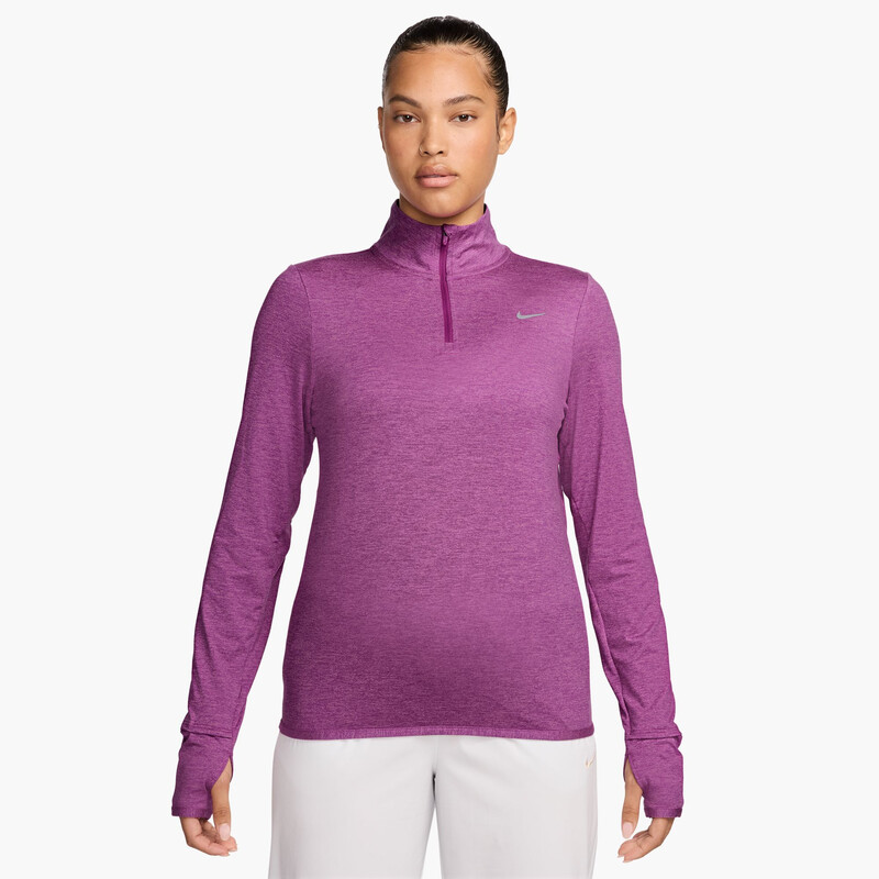 Nike Swift Element UV 1/4 Zip Top (W) (Hot Fuchsia)