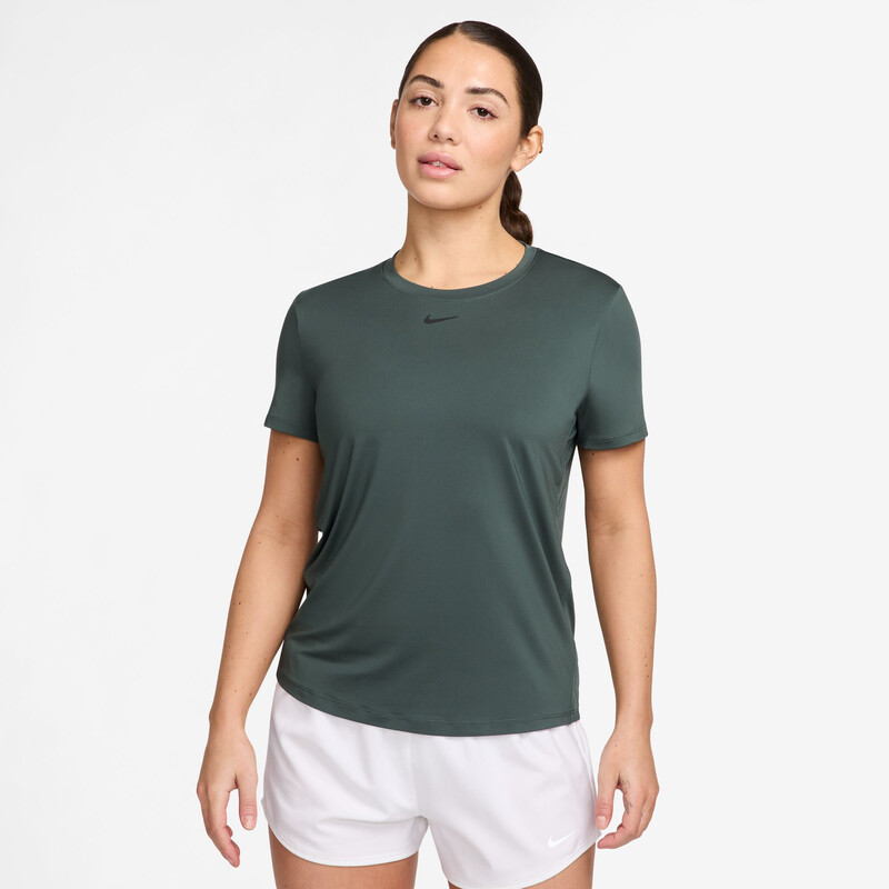 Nike One Classic Short Sleeve Top (W) (Vintage Green)