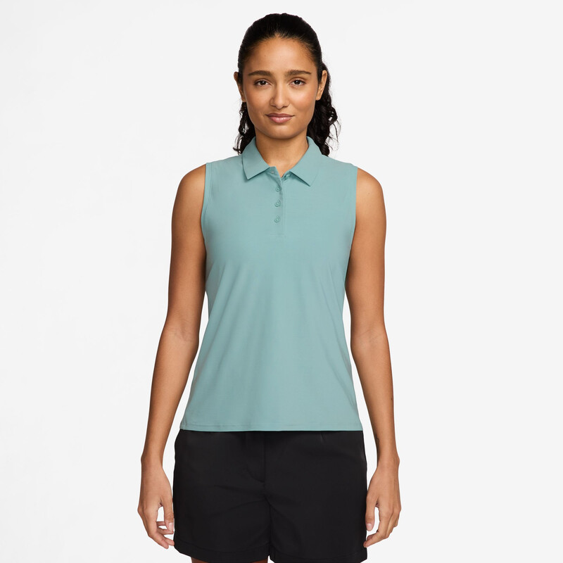 Nike Dri-FIT Victory Sleeveless Polo (W) (Cannon)