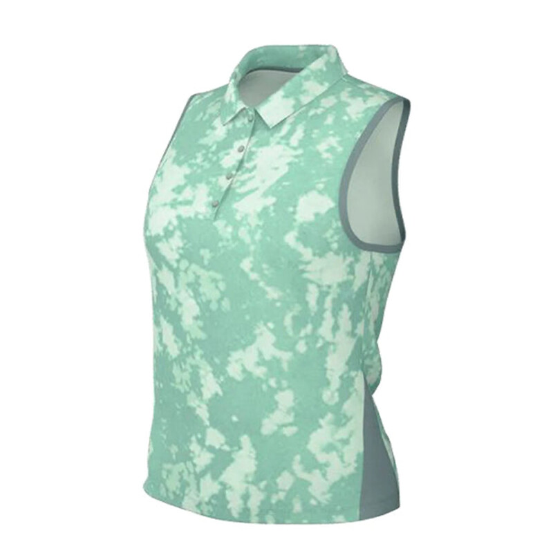Nike Dri-FIT Victory Sleeveless Printed Polo (W) (Cannon)
