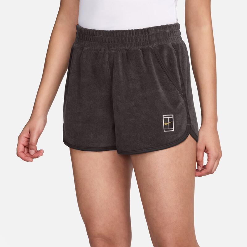 Nike Court Heritage Fleece Short (W) (Baroque Brown)