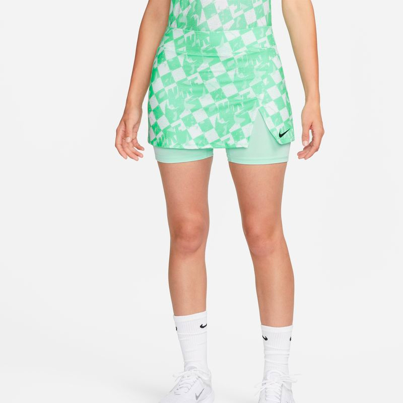 Nike Court Victory Printed Skirt (W) (Mint Green)