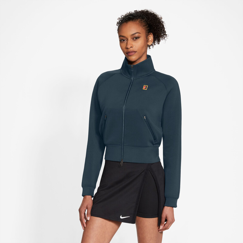 Nike Court Heritage Full-Zip Jacket (W) (Armory Navy)