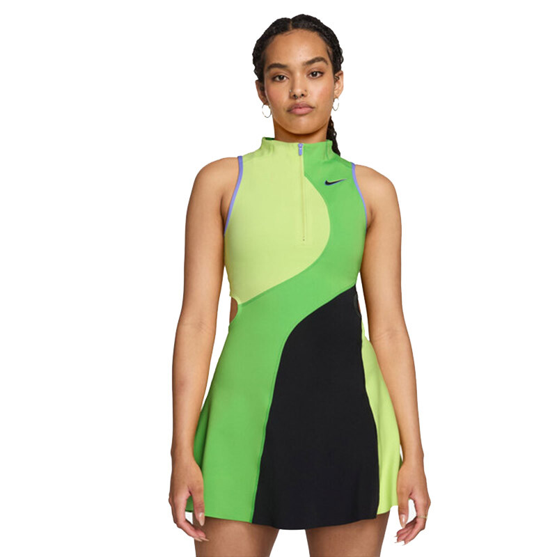 Nike Court Slam OZ Dress (W) (Lt Lemon Twist)