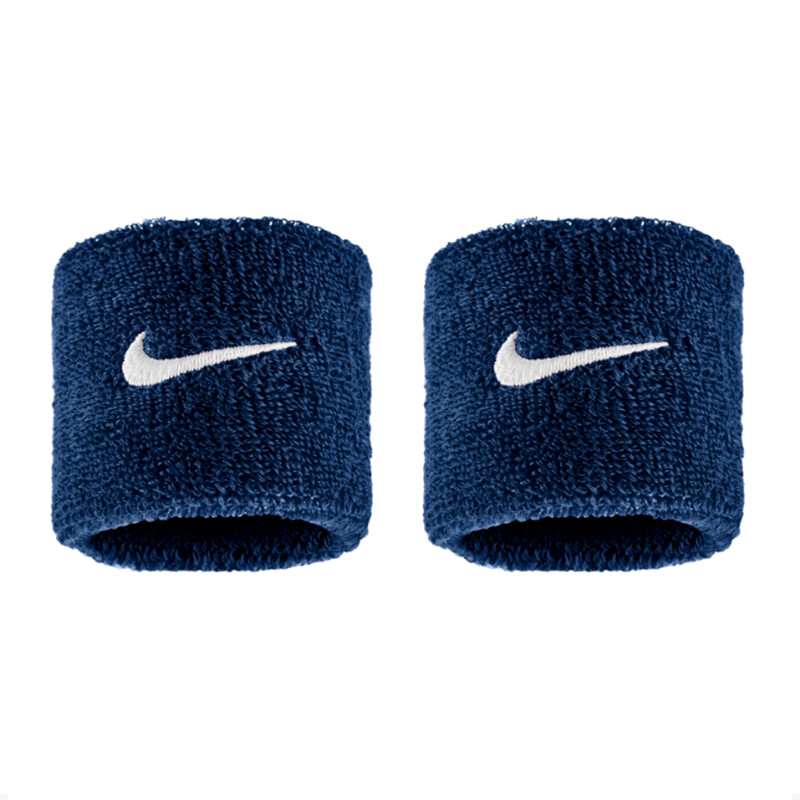 Nike Swoosh Classic Wristbands (2x) (College Navy)