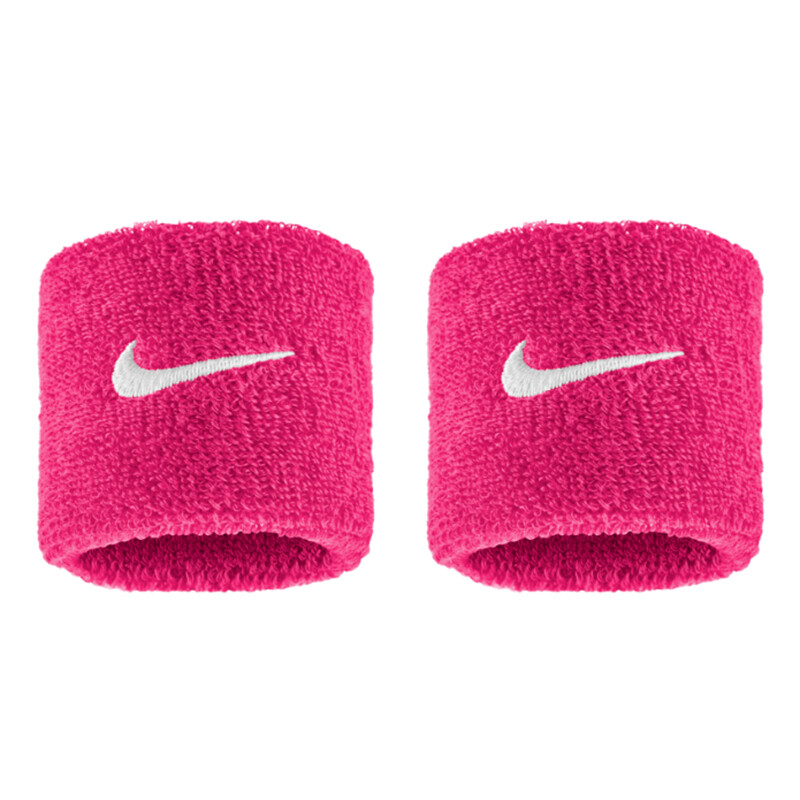 Nike Swoosh Classic Wristbands (2x) (Vivid Pink)