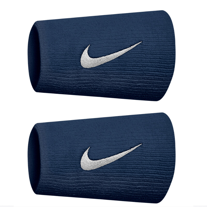 Nike Tennis Premier Double Wristbands (2x) (Midnight Navy)
