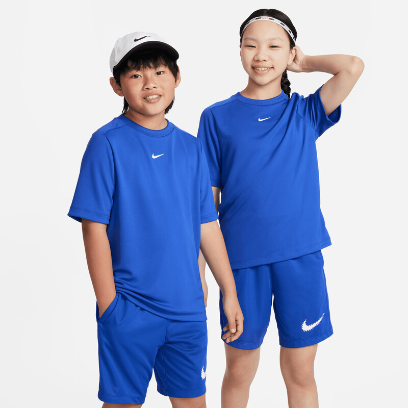 Nike Dri-FIT Multi+ Tee (B) (Royal)