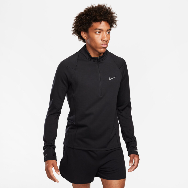 Nike Therma-FIT Element Repel 1/2 Zip Top (M) (Black)