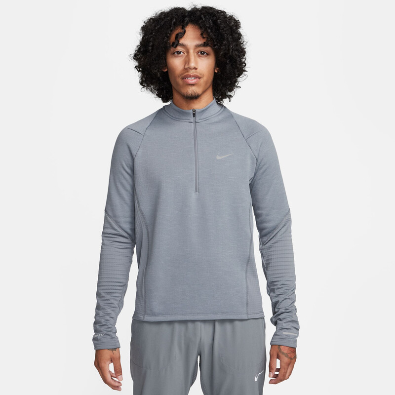 Nike Therma-FIT Element Repel 1/2 Zip Top (M) (Grey)