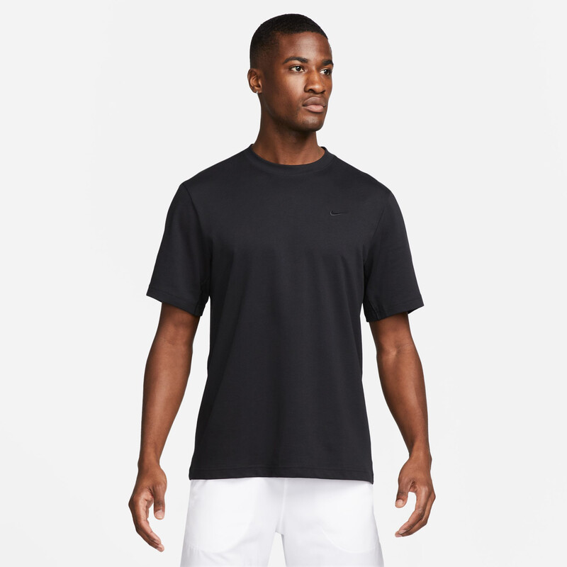 Nike Dri-FIT Primary Short Sleeve Top (M) (Black)