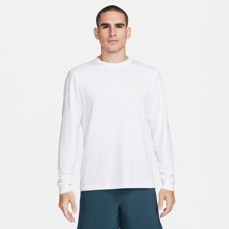 Nike Dri-FIT Primary Long Sleeve Top (M) (White)