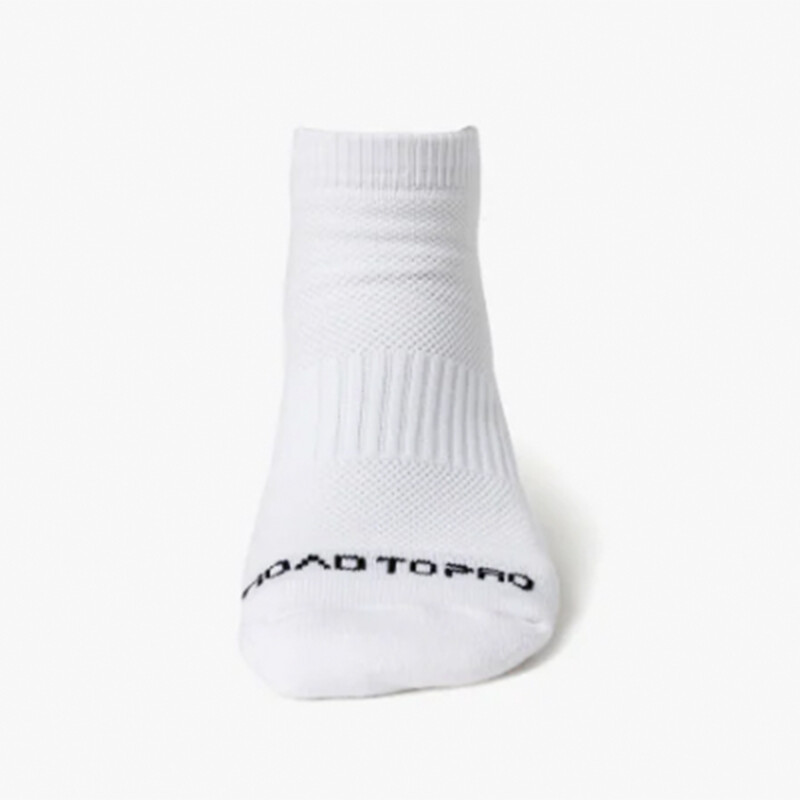 Road To Pro UltraGrip No-Show Socks (White)