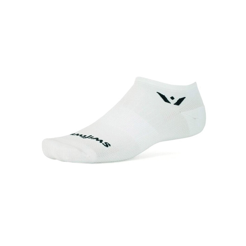 Swiftwick Aspire No Show (White)