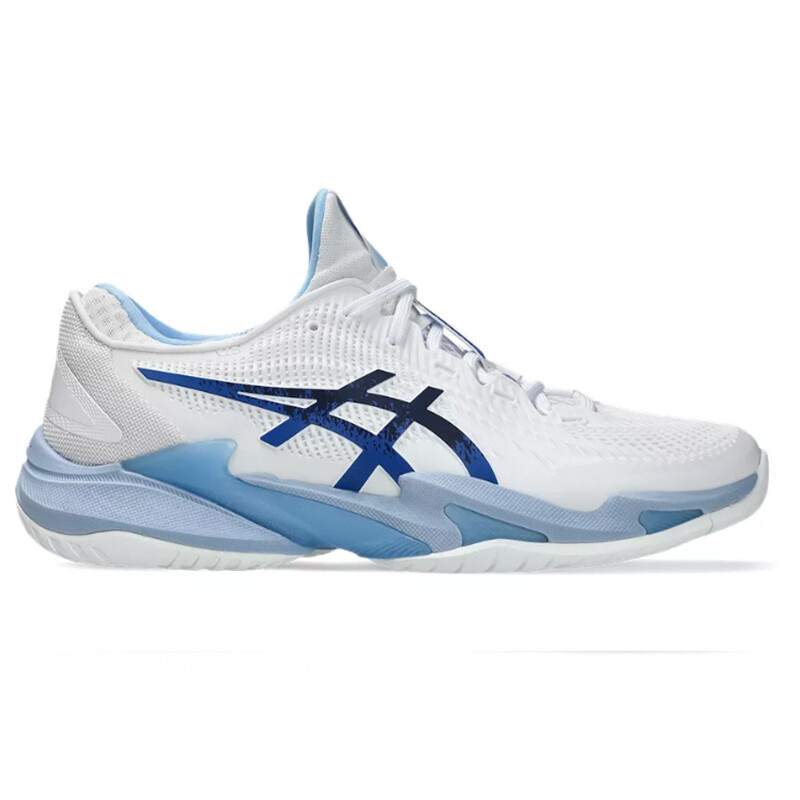 ASICS Court FF 3 Novak (M) (White/Tuna Blue)