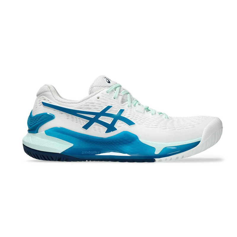 Asics GEL Resolution 9 (W) (White/Teal)