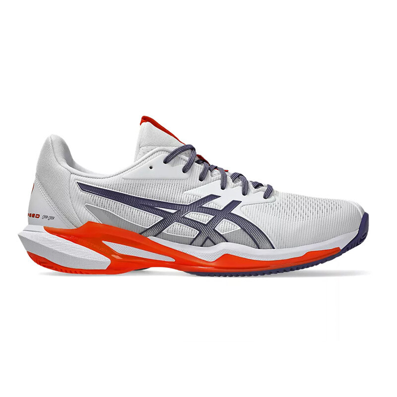 ASICS Solution Speed FF 3 Clay (M) (White/Greyish Purple)