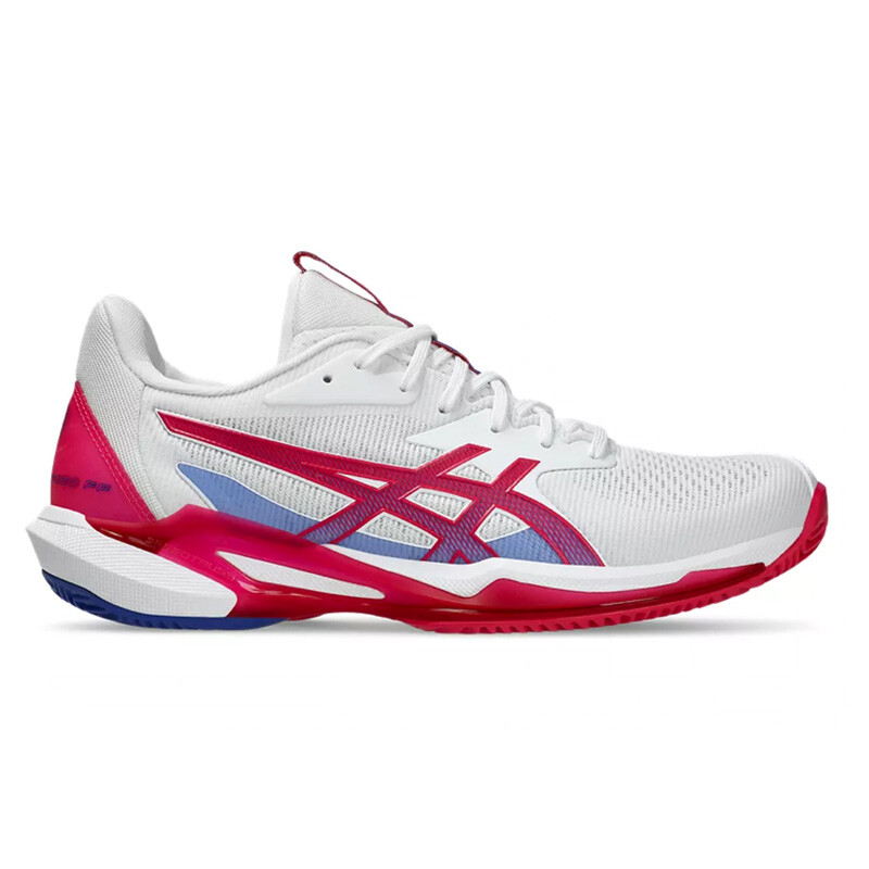 ASICS Solution Speed FF 3 Clay (W) (White/Bright Rose)
