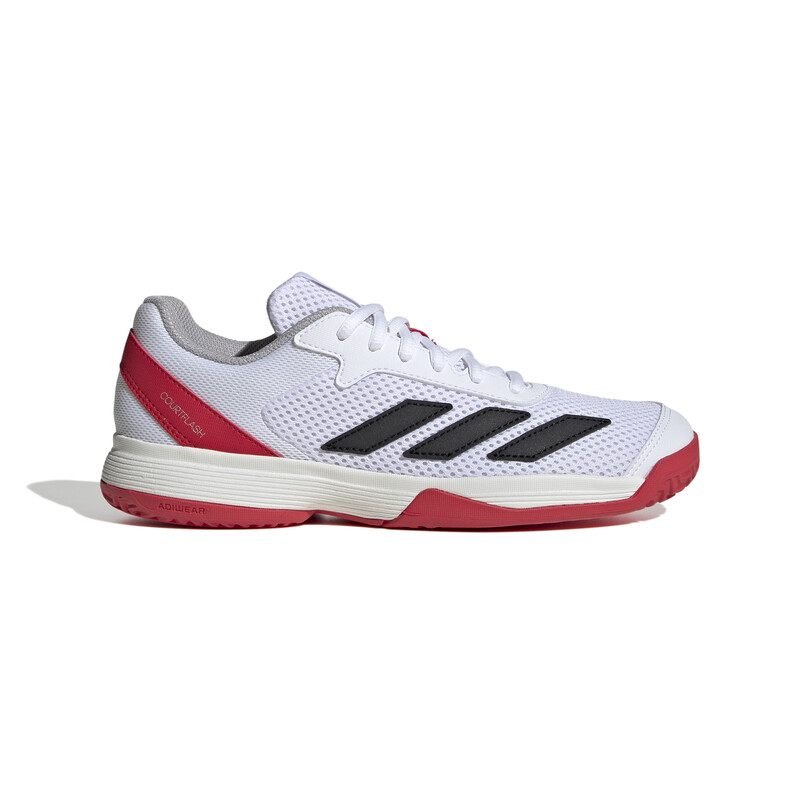 adidas Courtflash k Kids' (White/Red)