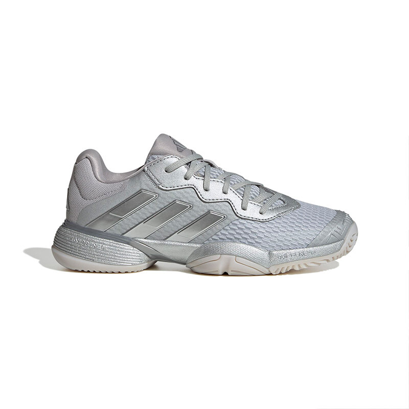 adidas Barricade k Kids' (Silver)