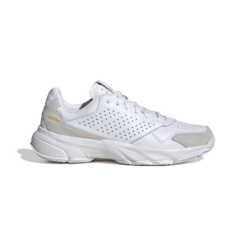 adidas CourtJam Control 3 Premium (Unisex) (White)