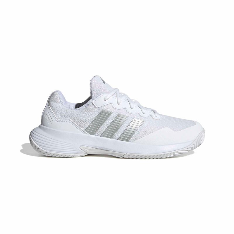 adidas GameCourt 2 (W) (White/Silver)