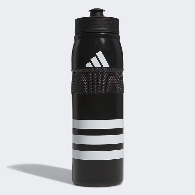 adidas Stadium 750 Plastic Water Bottle (Black)