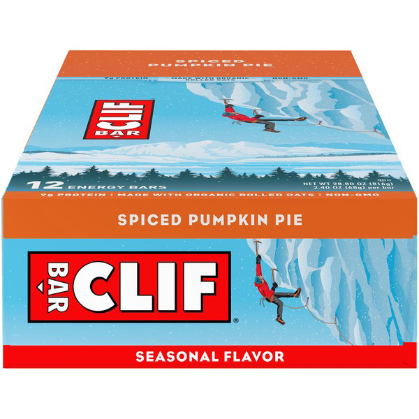 Clif Bars - Spiced Pumpkin Pie (12/Case)