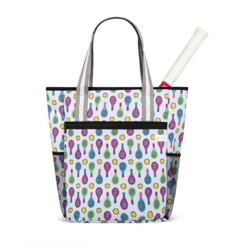 Neoprene Tennis Tote - Whimsey Racquet