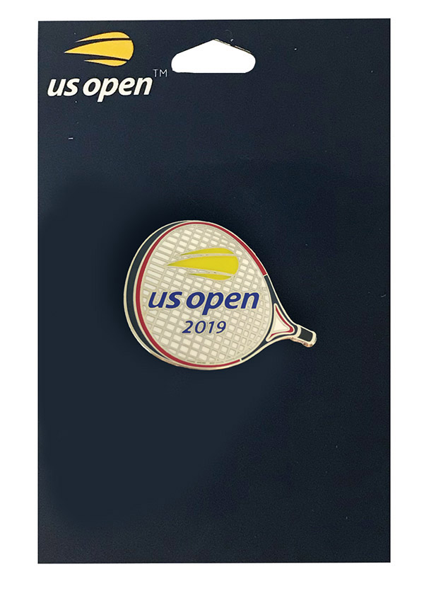US Open 2019 Racquet Pin