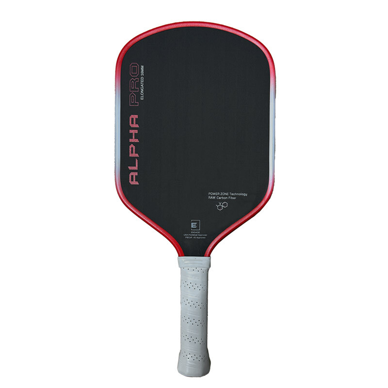 Engage Alpha Pro 16mm Pickleball Paddle (Red)