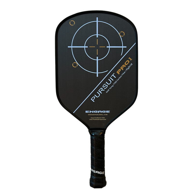 Engage Pursuit Pro1 Hybrid Pickleball Paddle (Gold)