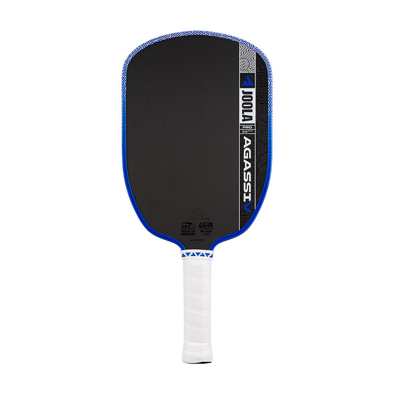 JOOLA Agassi Pro V 14mm Pickleball Paddle (Royal Blue) Blue