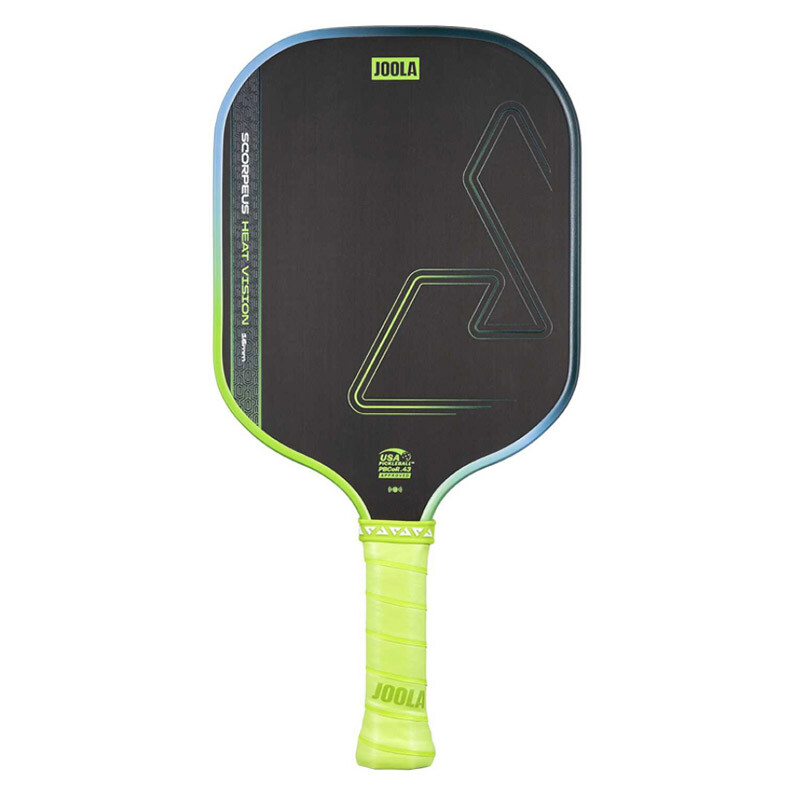 JOOLA Scorpeus Heat Vision 16mm Pickleball Paddle (Gradient Green)