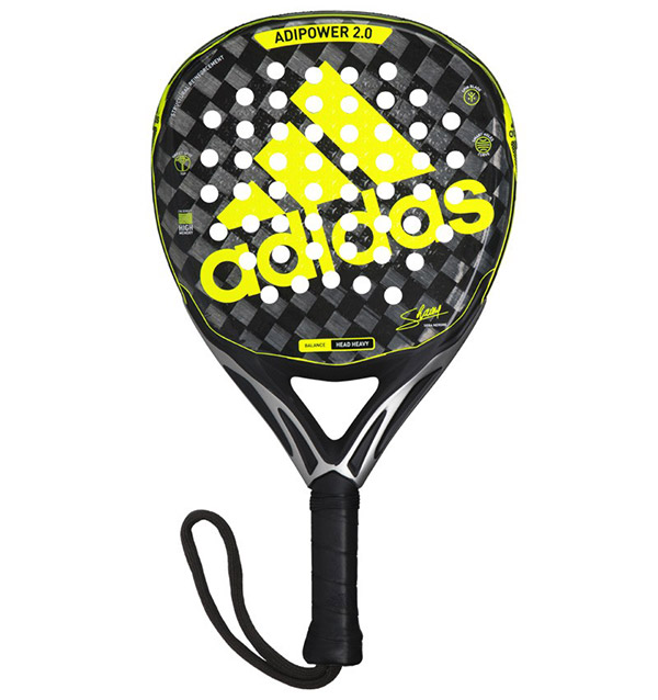 adidas Adipower Attack 2.0 Padel Racket (Yellow)