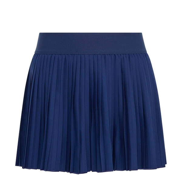 adidas Girls' Club Pleated Skirt (Dark Blue)