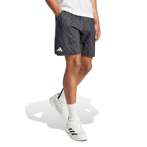 adidas Club Graphic 7" Short (M) (Carbon)