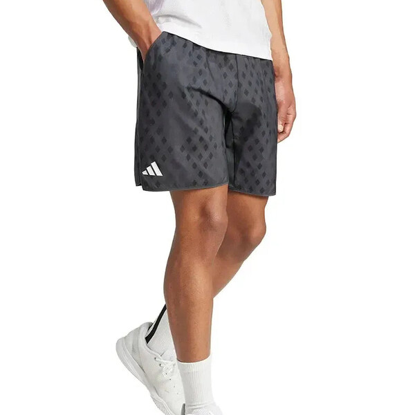 adidas Club Graphic 7" Short (M) (Carbon)