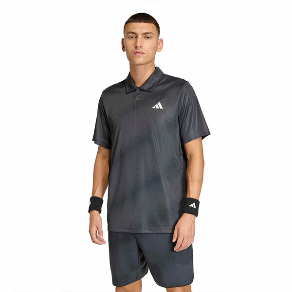 adidas Club Graphic Polo (M) (Carbon)