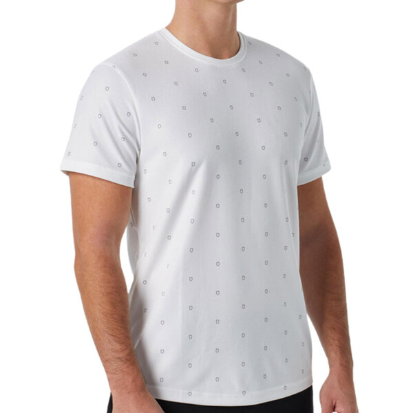 K-Swiss Shield Short Sleeve Crew (M) (White)