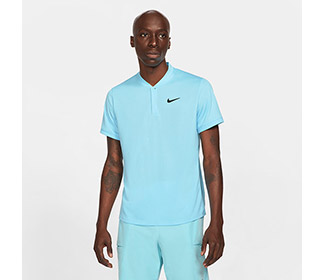 Nike Court Dri-FIT Blade Tennis Polo (M) (Copa Blue)