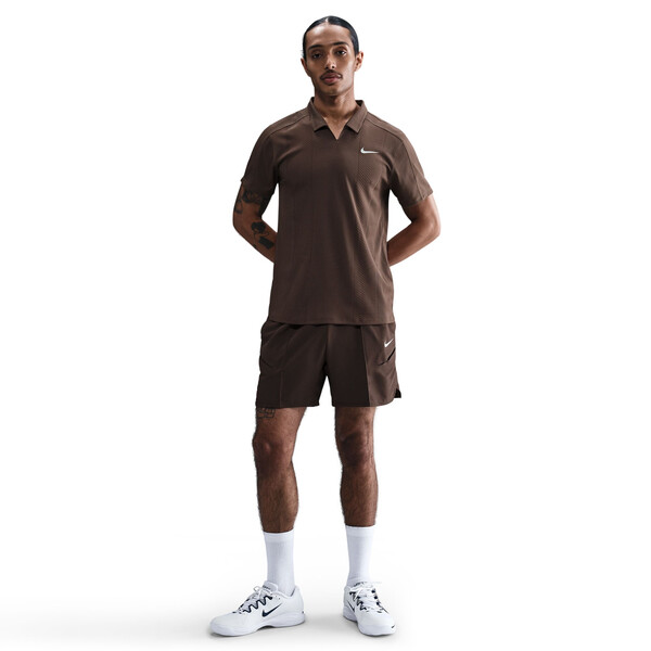 Nike Court Advantage Slam NY Polo (M) (Brown)