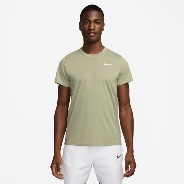 Nike Court Dri-FIT Victory Top (M) (Olive Aura)