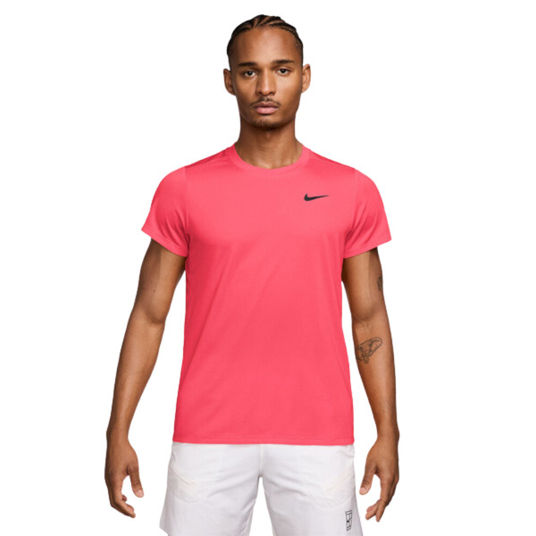 Nike Court Dri-FIT Victory Top (M) (Hot Lava)