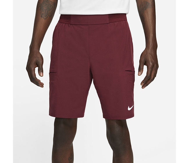 Nike Court DriFit Advantage Short 9" (M) (Maroon)