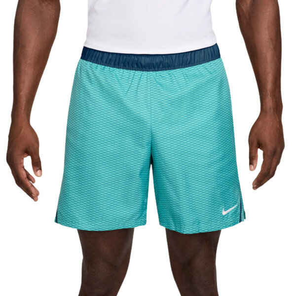 Nike Court Victory 7" Short AOP (M) (Teal)
