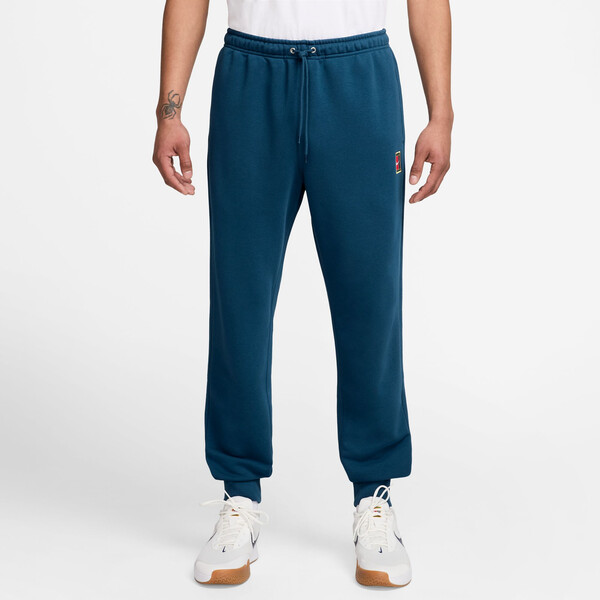 Nike Court Heritage Fleece Pant Jogger (M) (Blue Force)