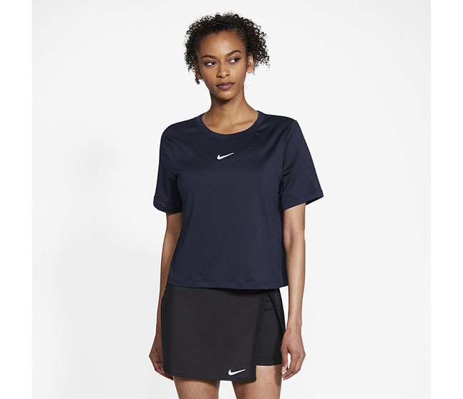 Nike Court DriFit Advantage Top (W) (Navy)